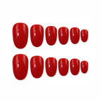 shills professional reusable press on nails oval spn532