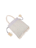 Masq Blue & Gold-Toned Embellished Embroidered Potli Clutch - Distacart