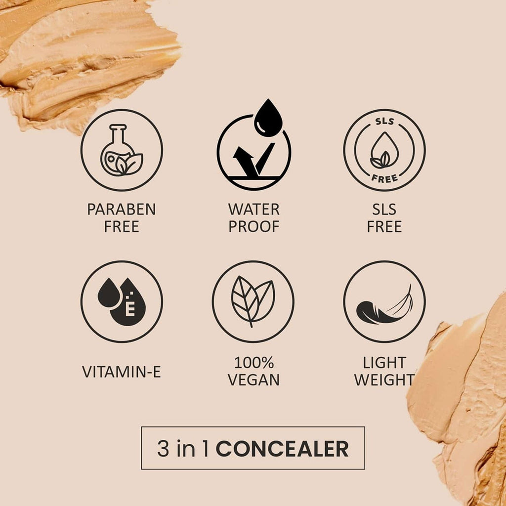 VERYMISS 3 In 1 Concealer - 01 Classic Ivory
