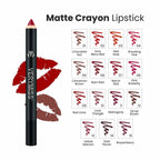 VERYMISS Matte Lip Crayon Lipstick - 12 Syrup Brown