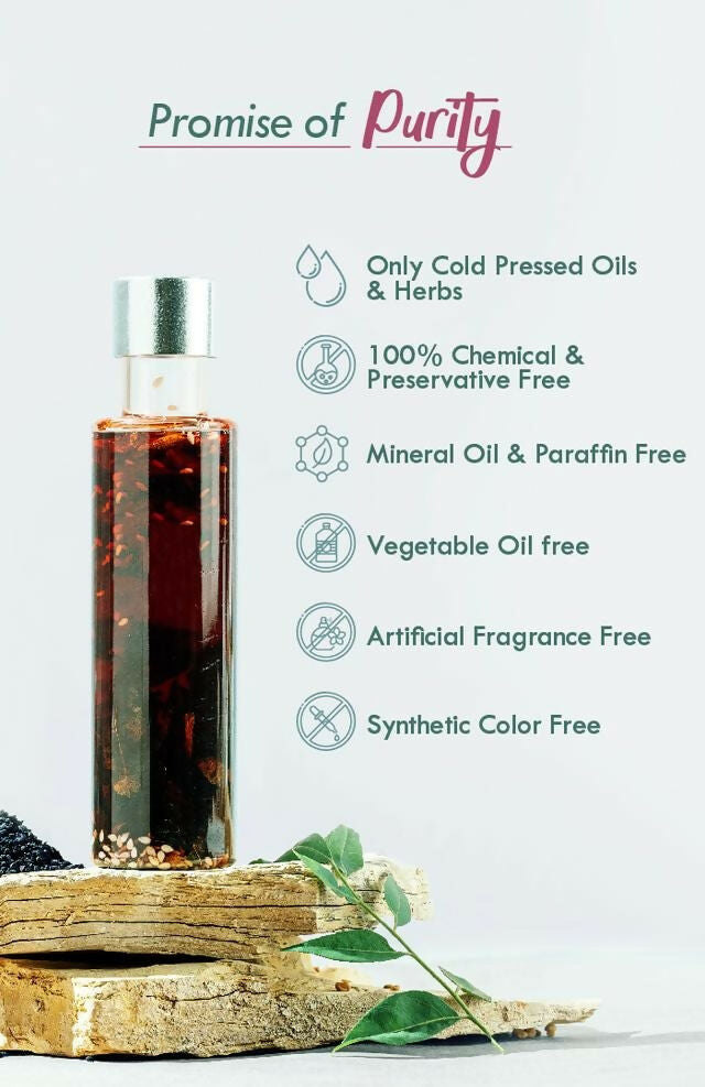 Nat Habit Curry Sesame Winter Hair Oil