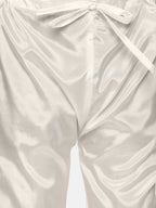 Sethukrishna Boys Cream-Coloured Kurta with Pyjamas