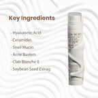 Personal Touch Skincare Mucin Moist Fluid Sunscreen SPF 50+ PA+++ UVA/UVB To Minimizes Pores