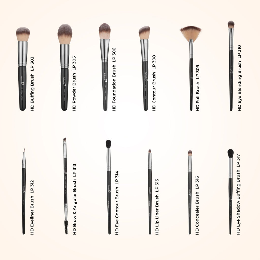 London Prime HD Premium Brush Set - 12 Pcs