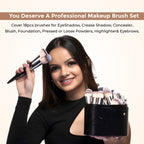 London Prime HD Professional Brush Set - 18 Pcs