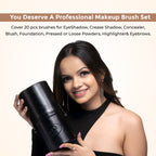London Prime HD Professional Brush Set - 20 Pcs
