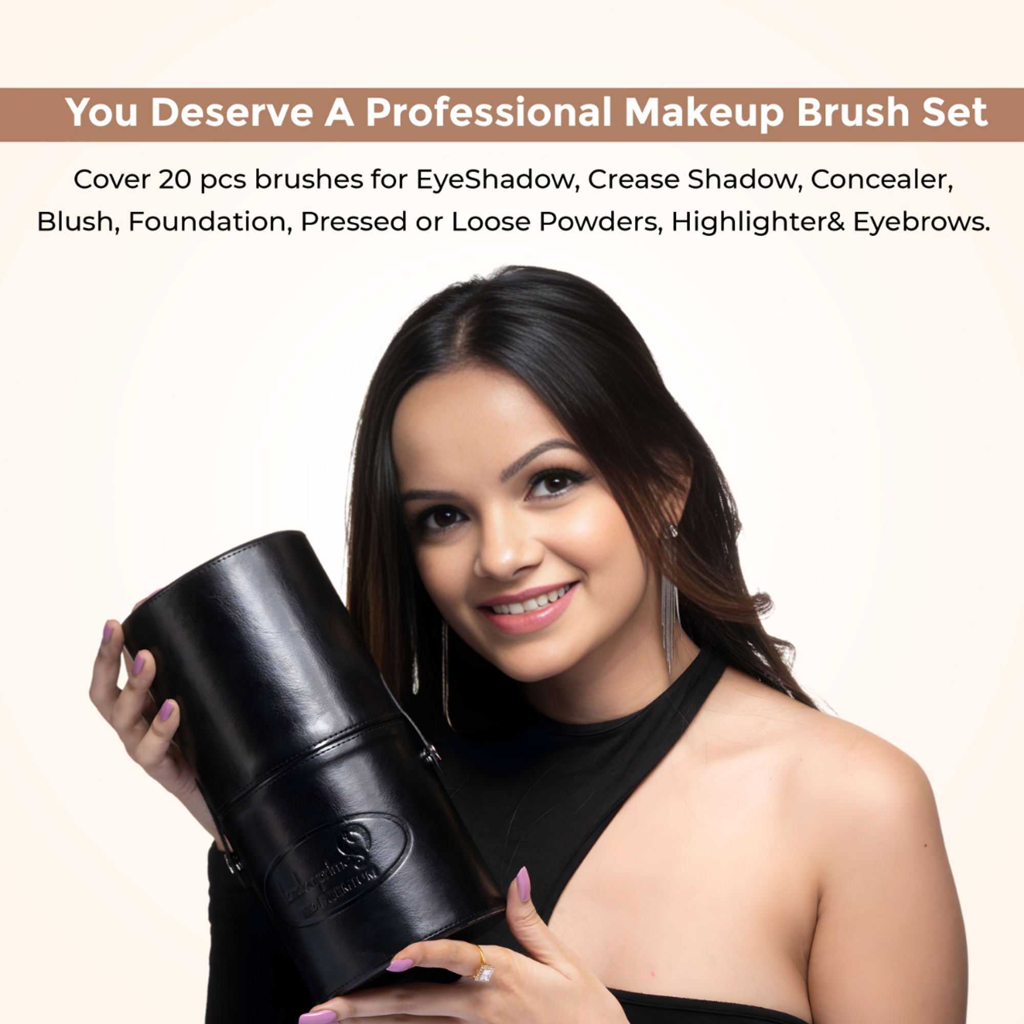 London Prime HD Professional Brush Set - 20 Pcs