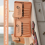 London Prime HD Signature Brush Set - 38 Pcs, Peach