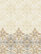 DDecor Beige & Grey Ethnic Motifs 180 TC Cotton 1 King Bedsheet with 2 Pillow Covers - Distacart