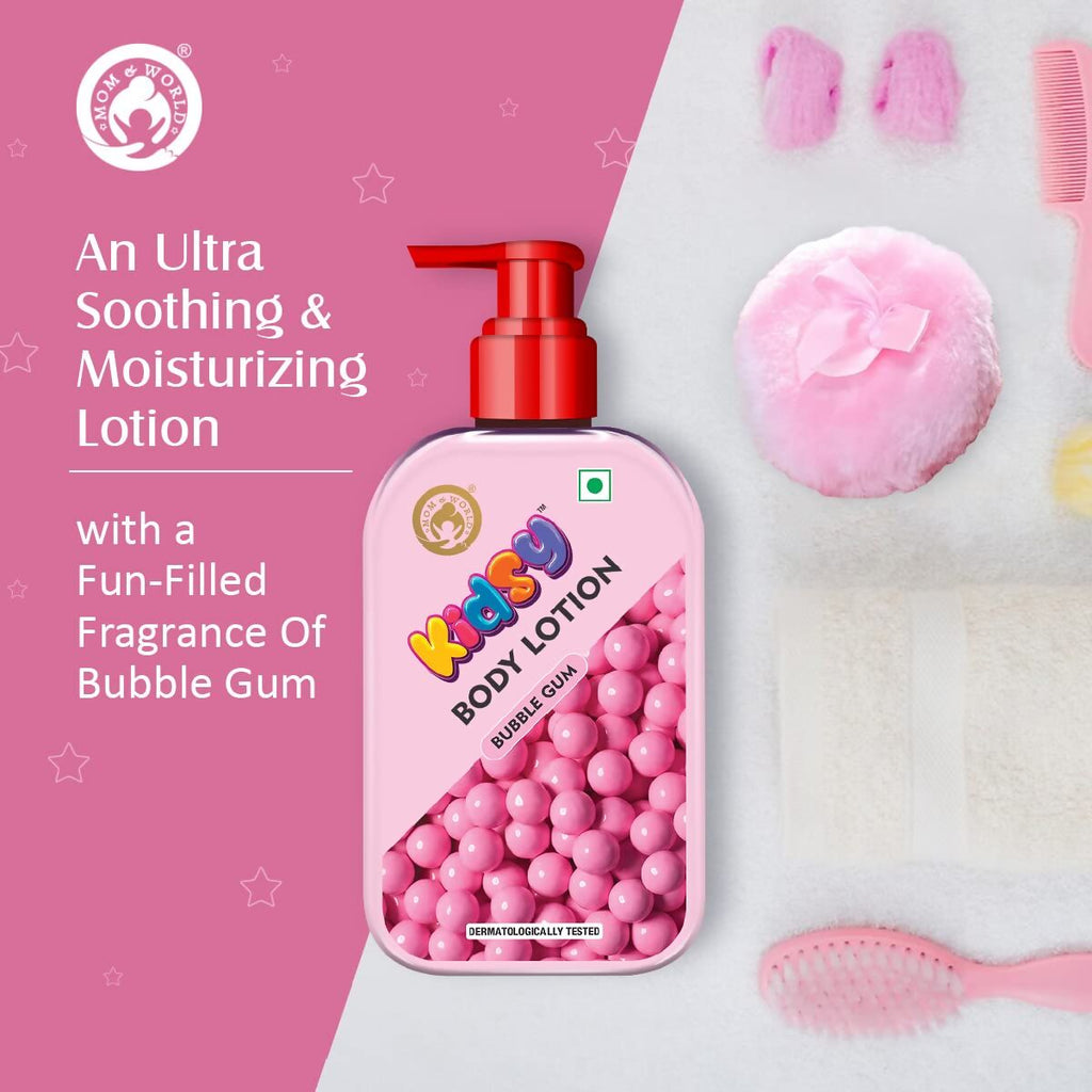 Mom & World Kidsy Bubble Gum Moisturising Body Lotion