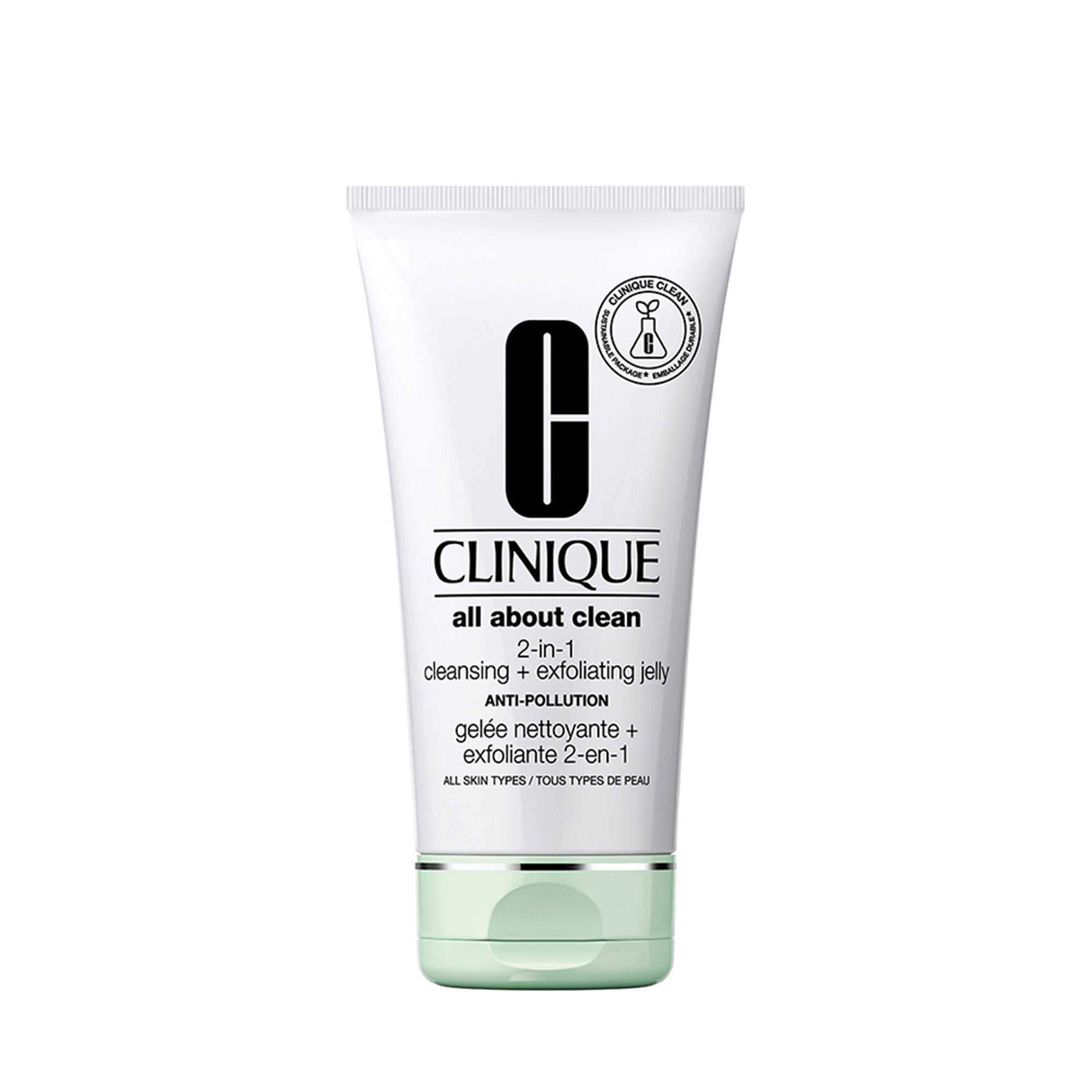 Clinique All About Clean 2-In-1 Cleansing + Exfoliating Jelly Anti-Pollution