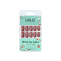 shills professional reusable press on nails oval spn503