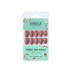 shills professional reusable press on nails oval spn503