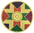 Stickerbazaar Micro Golden Embossing Rangoli Stickers - Distacart