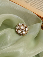 Ruby Raang Crown Leaf Hair Pin