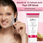 Globus Naturals Glycolic & 1% Salicylic Acid Anti Acne Peel Off Mask