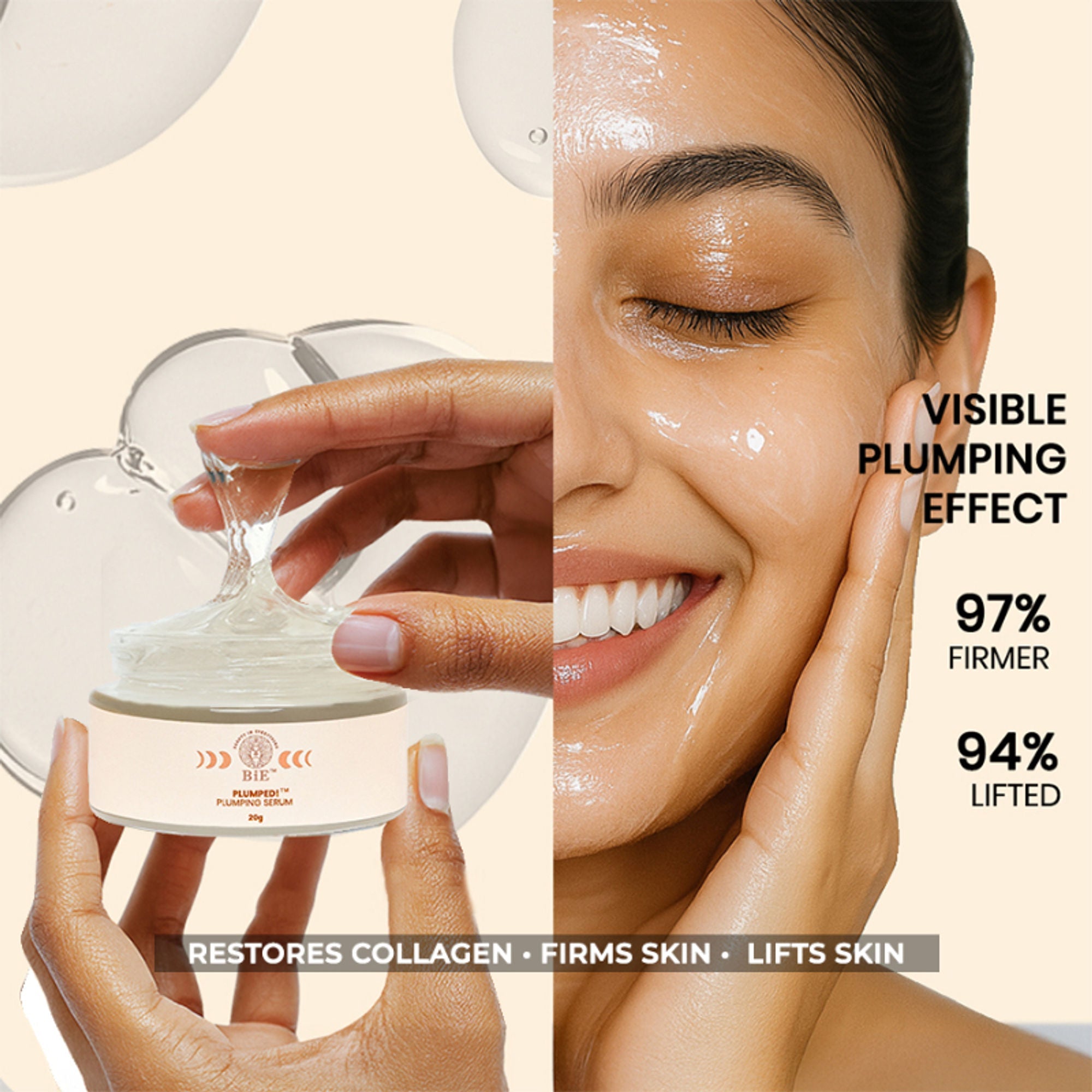 BiE Plumped!- Plumping Serum - Distacart
