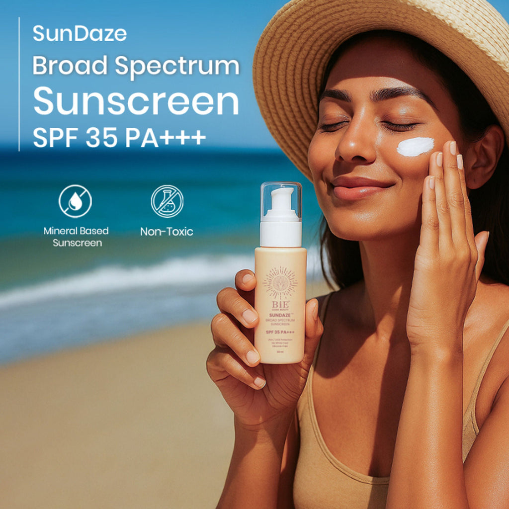 BiE Sundaze Natural Sunscreen SPF 35 PA+++ with Niacinamide