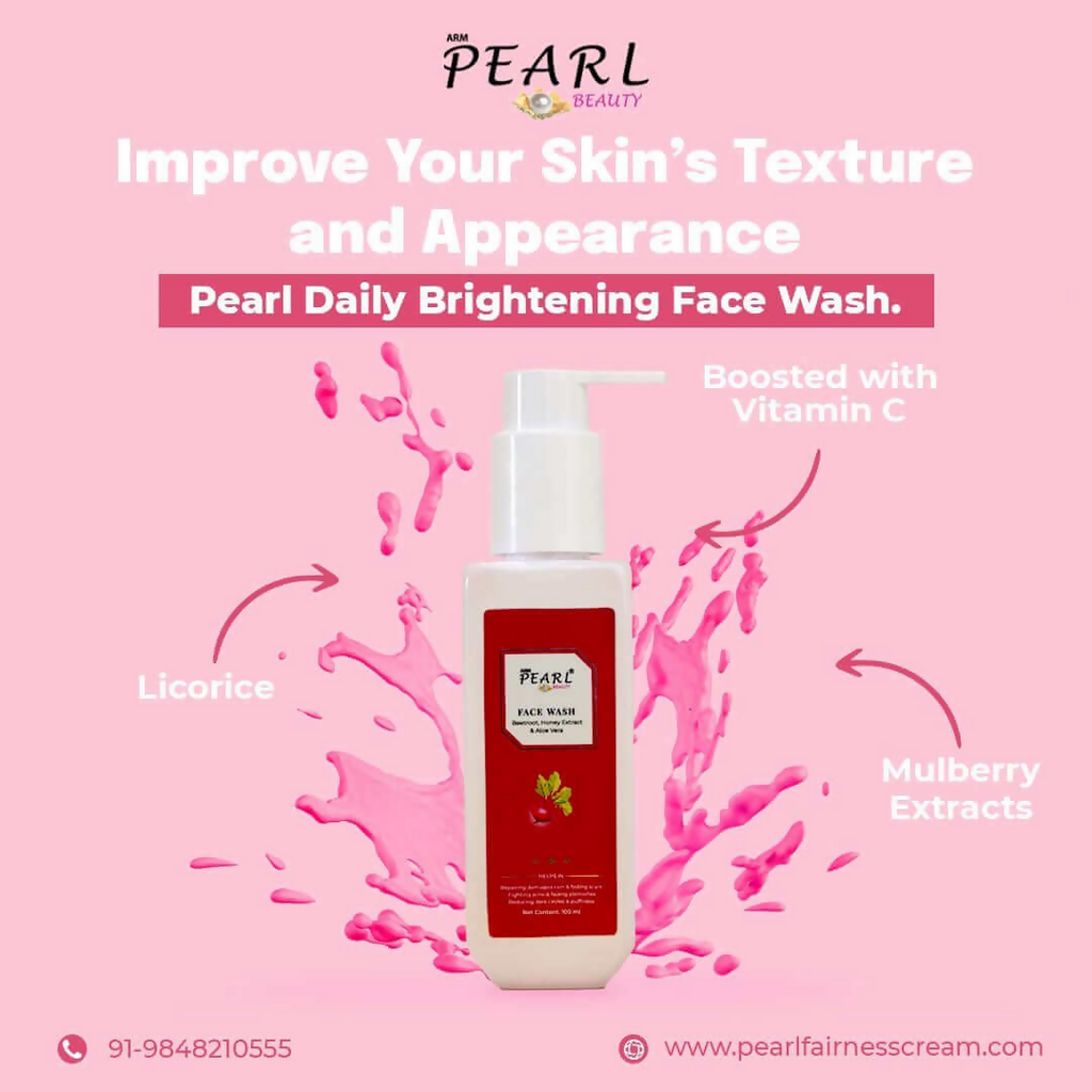 ARM Pearl Beauty Beetroot Honey Face Wash