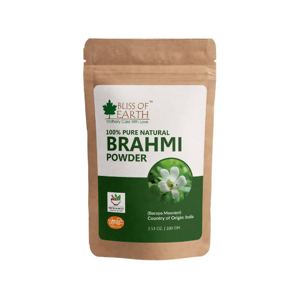 Bliss of Earth 100% Pure Natural Brahmi Powder - Distacart