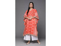 Ahalyaa Women's Traditional wear Kurta Set - Rust
