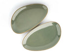 Simply Soho River Pebble Platter Set of 2