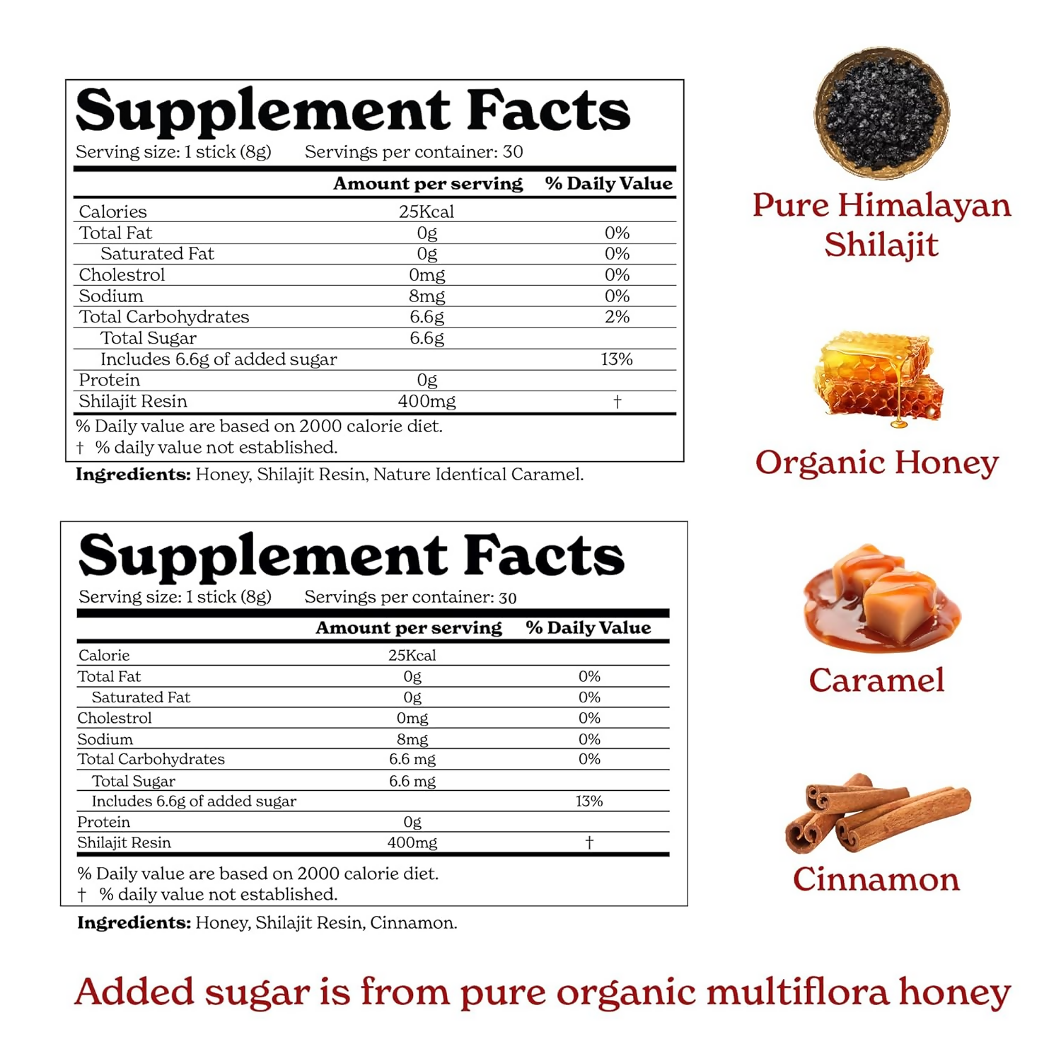 Better Alt Pure Himalayan Sj Energy Sticks Cinnamon & Caramel Combo