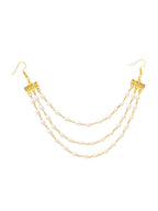 Ruby Raang Gold Pearl Hair Jewelry