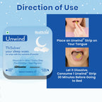 HealthAid Unwind ThiSolves Oral Strips - Distacart