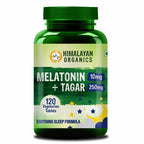 Himalayan Organics Melatonin 10 mg + Tagar 250 mg Tablets - Limited Time Offer