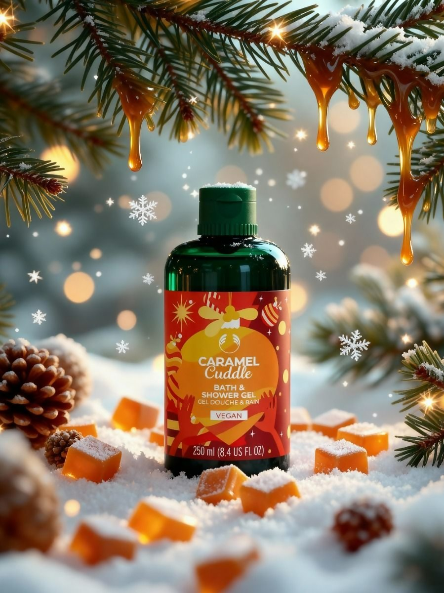 The Body Shop Caramel Cuddle Bath & Shower Gel