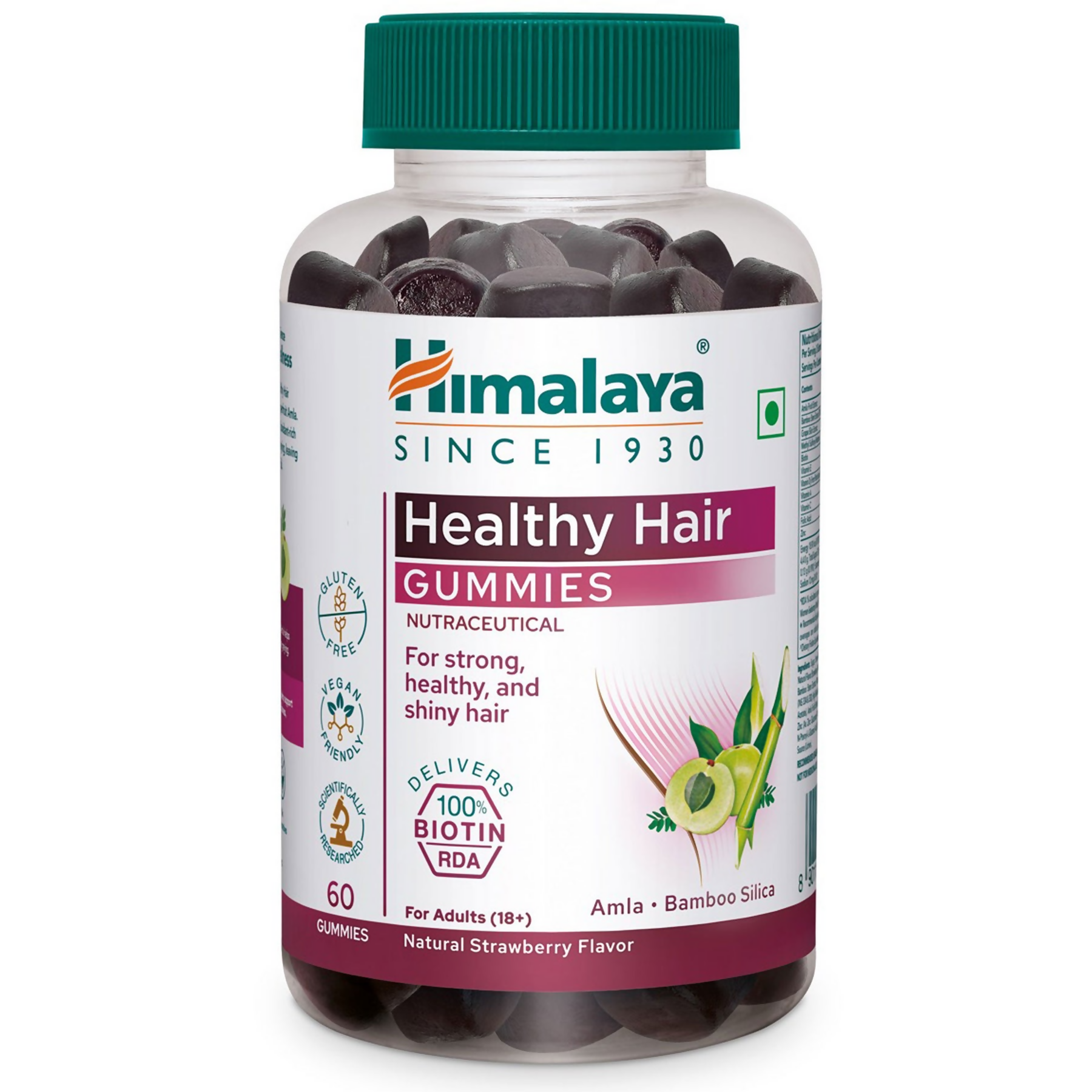 Himalaya Herbals Healthy Hair Gummies - Distacart