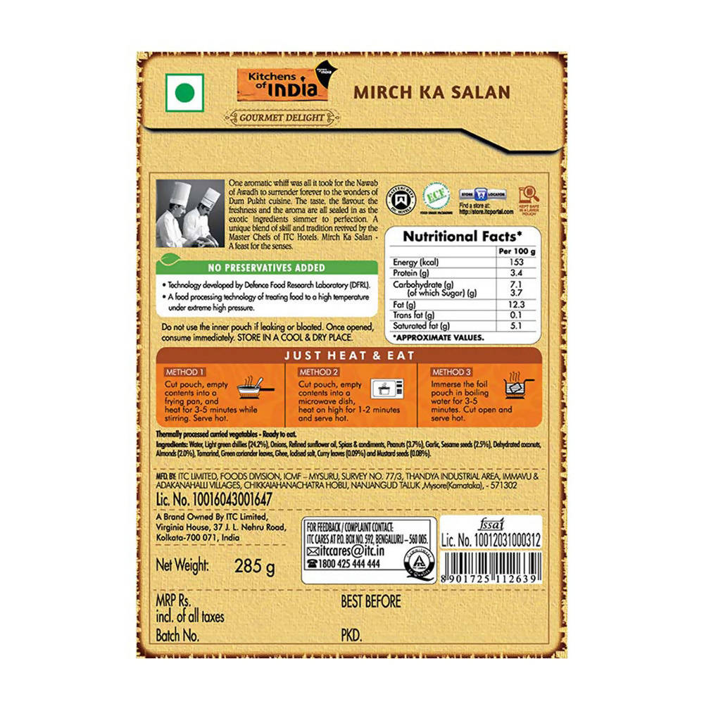 Kitchens of India Mirch Ka Salan