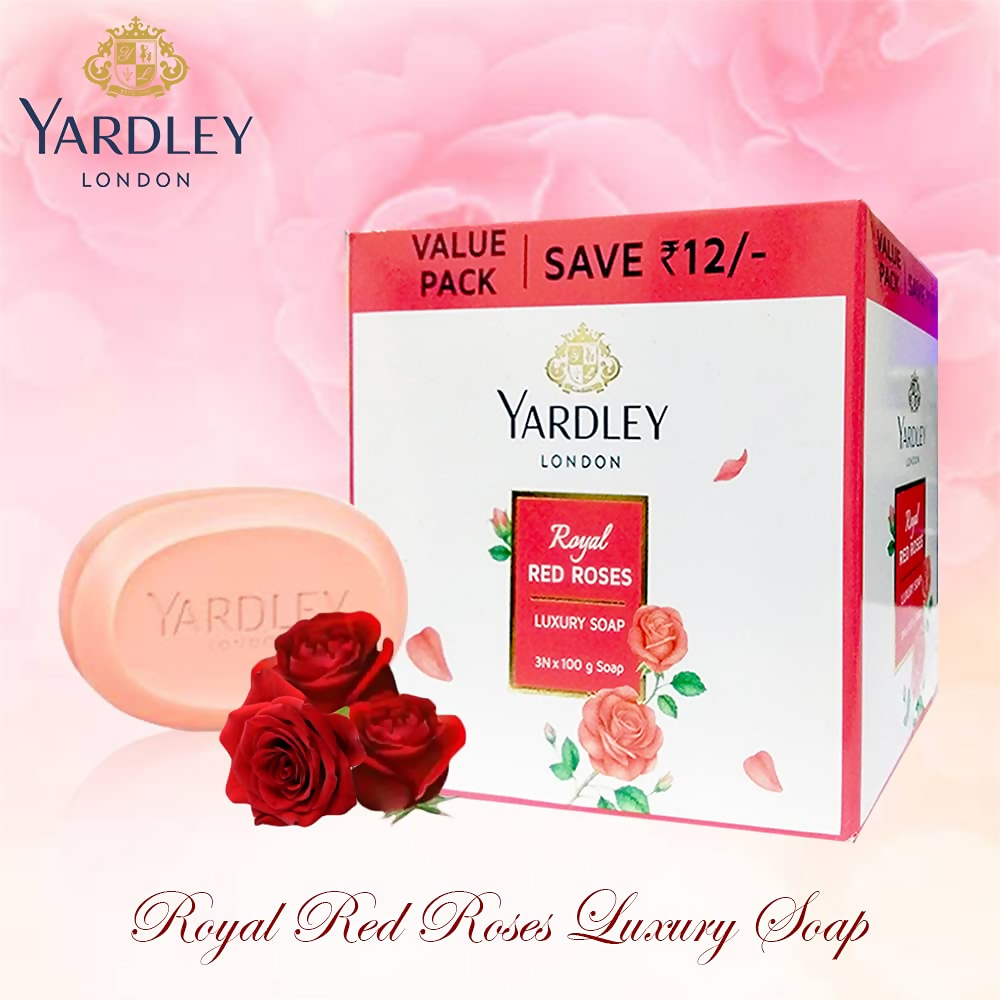 Yardley London Royal Red Roses Luxury Soap
