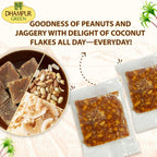 Dhampur Green Coconut Peanut Chikki - Distacart
