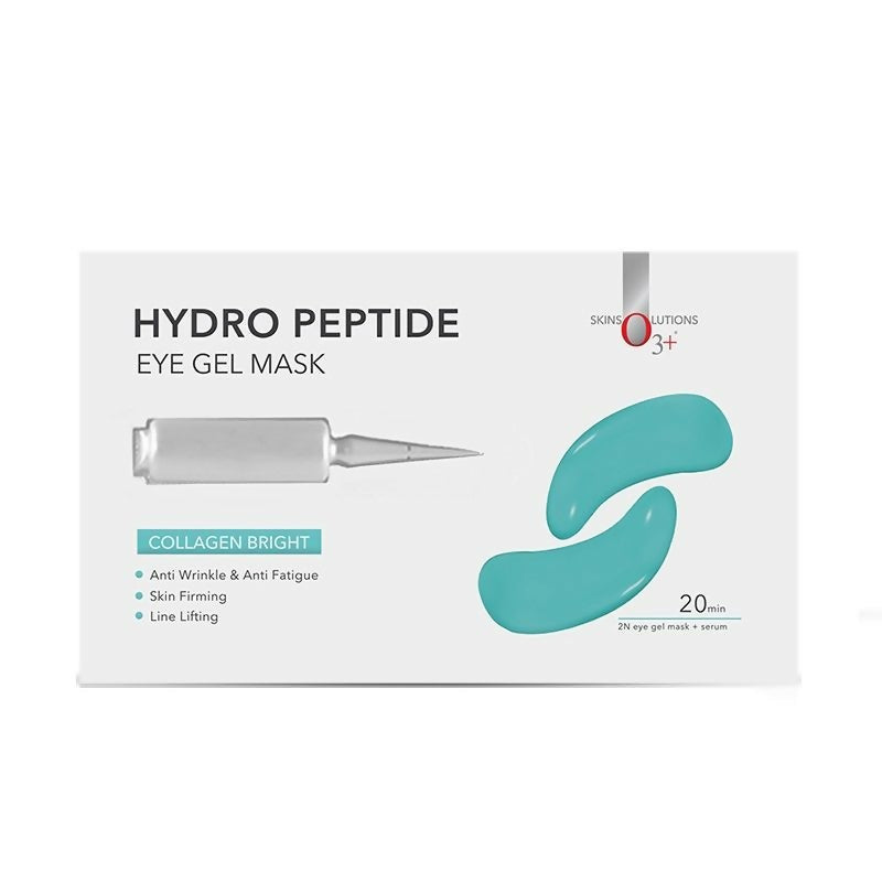 Professional O3+ Hydro Peptide Hydrogel Eye Patch Mask With Collagen & Hyaluronic Acid For Dark Circles