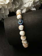 NVR Men & Women Marble Evil Eye Adjustable Bracelet - Distacart