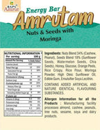 Baps Amrut Energy Bar Amrutam (Nuts & Seeds With Moringa)