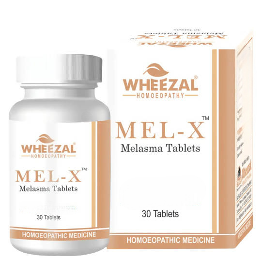 Wheezal Homeopathy Mel-X Melasma Tablets - Distacart