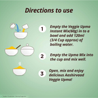 Aashirvaad Instant Veggie Upma - Distacart