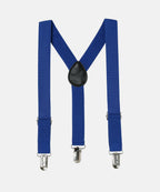 Manet Boys Solid Suspenders - Blue