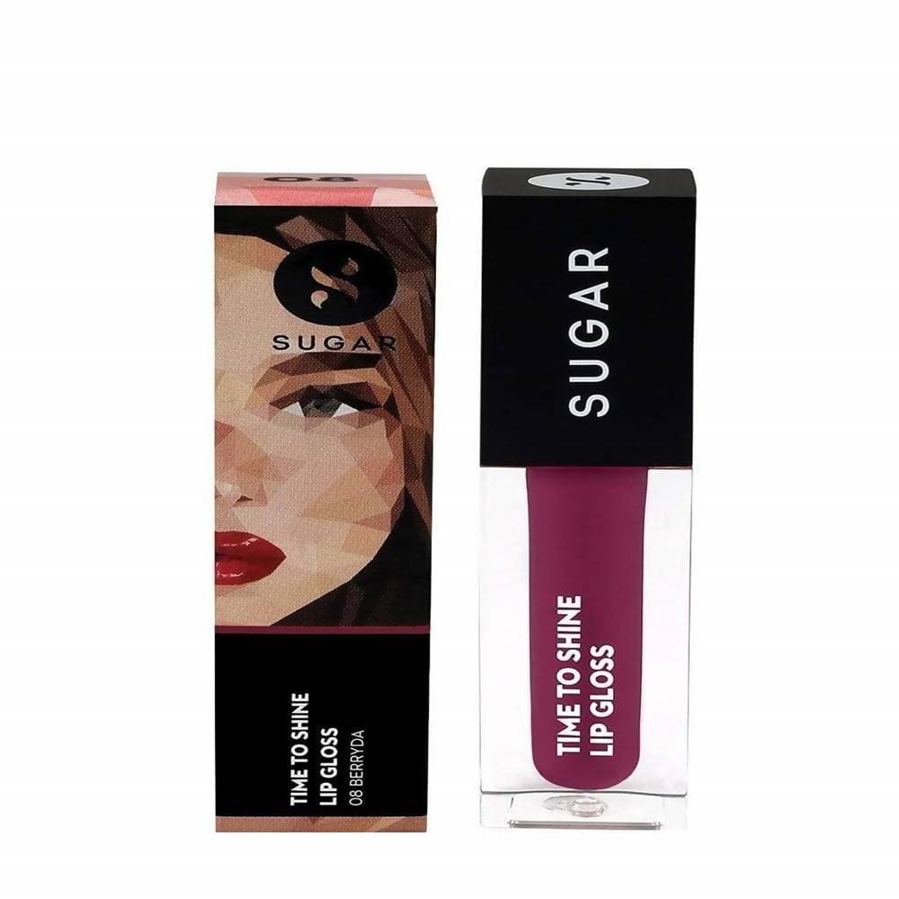 Sugar Time To Shine Lip Gloss - Berryda (Deep Berry with cool undertone)