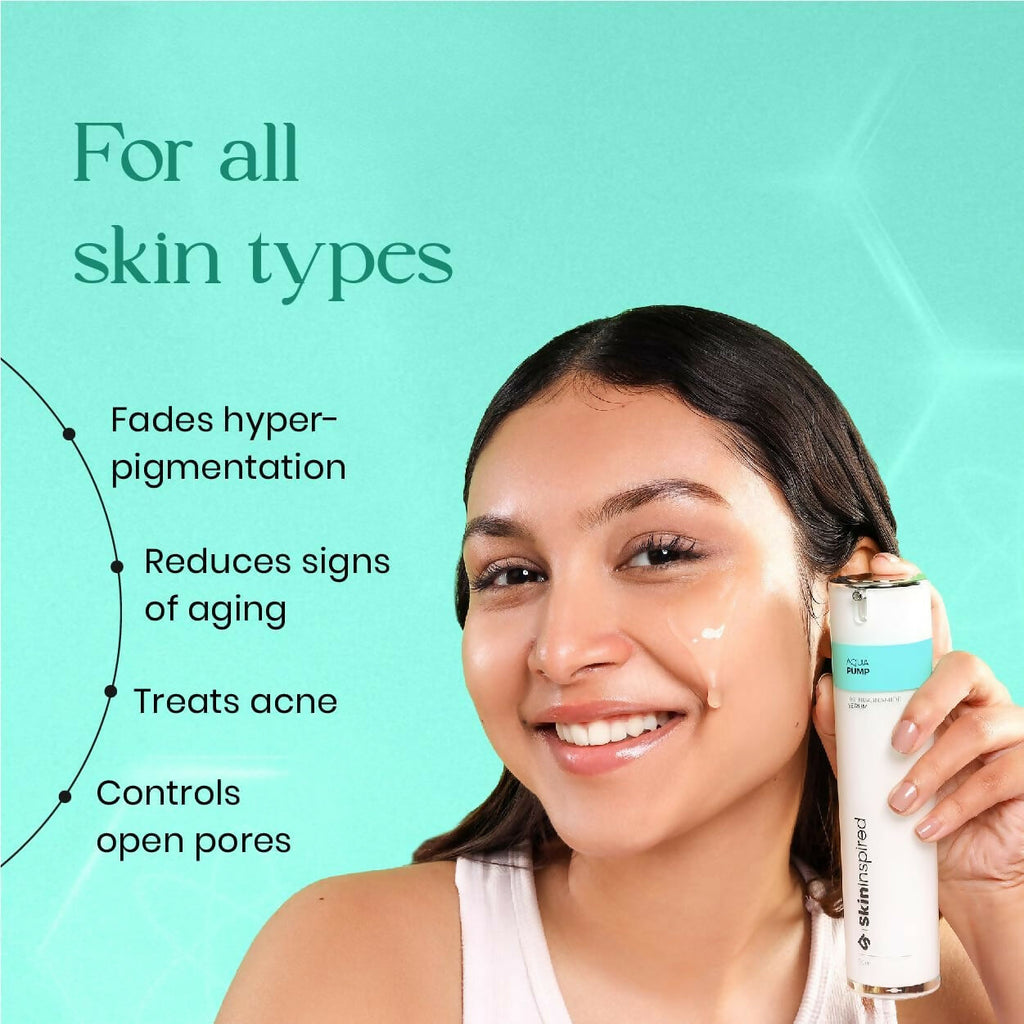SkinInspired Aqua Pump 10% Niacinamide Face Serum
