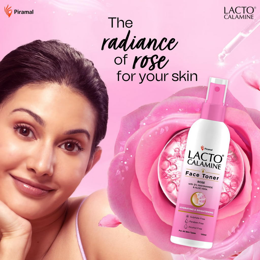 Lacto Calamine Rose Water Toner - Distacart