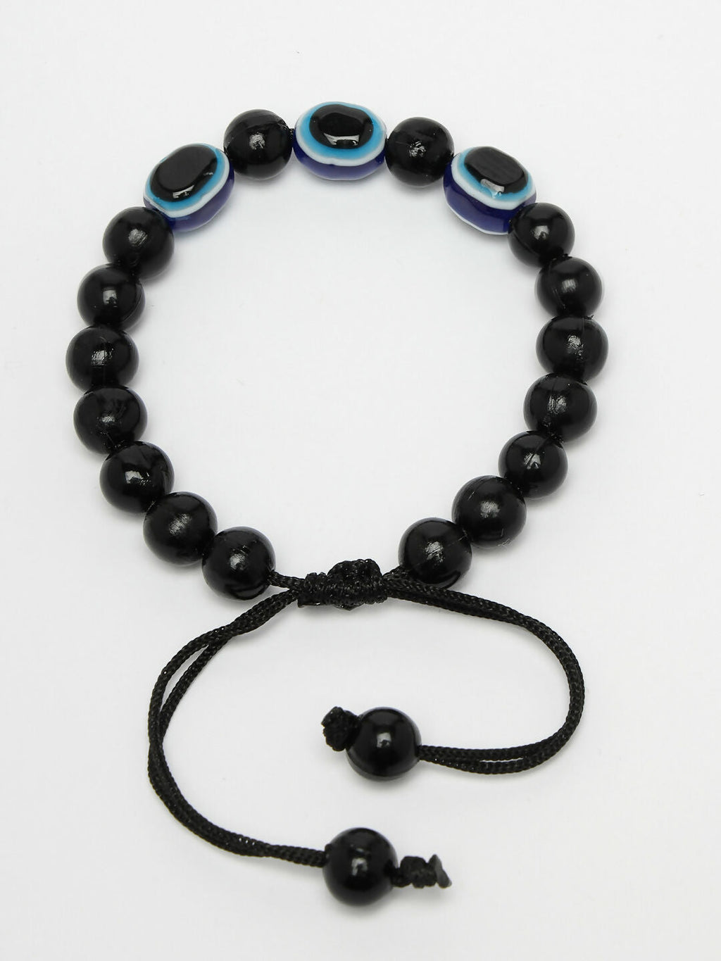 NVR Men & Women Evil Eye Men & Women Black Thread Bracelet - Distacart
