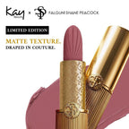 Kay Beauty x Falguni Shane Peacock Luxe Matte Lipstick - Champagne Brocade - Distacart