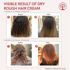 Ivory Natural Dry Frizzy Hair Cream - Detangles Hair, Manages Frizz And Scalp Dryness