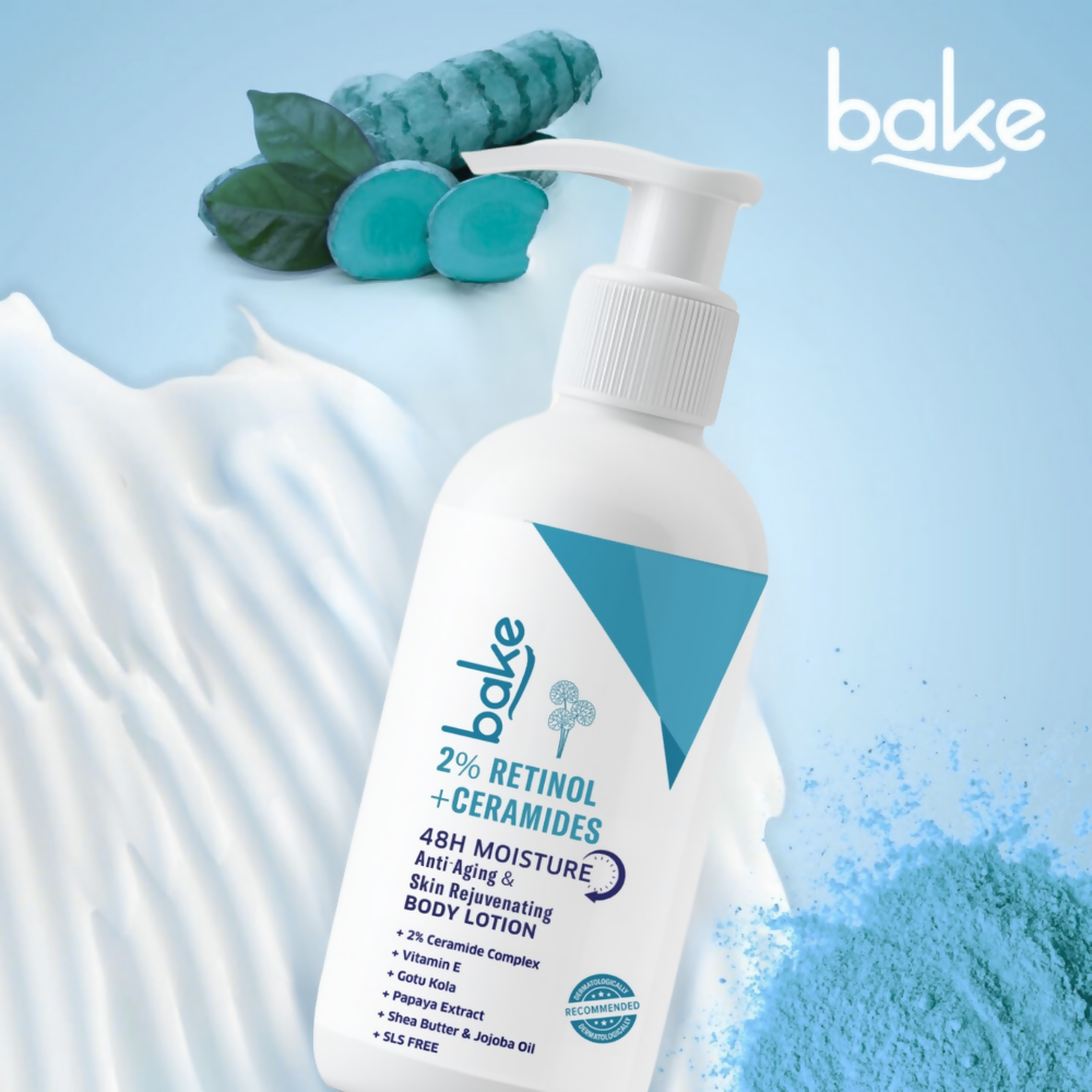 Bake 2% Retinol + Ceramides Body Lotion - Distacart