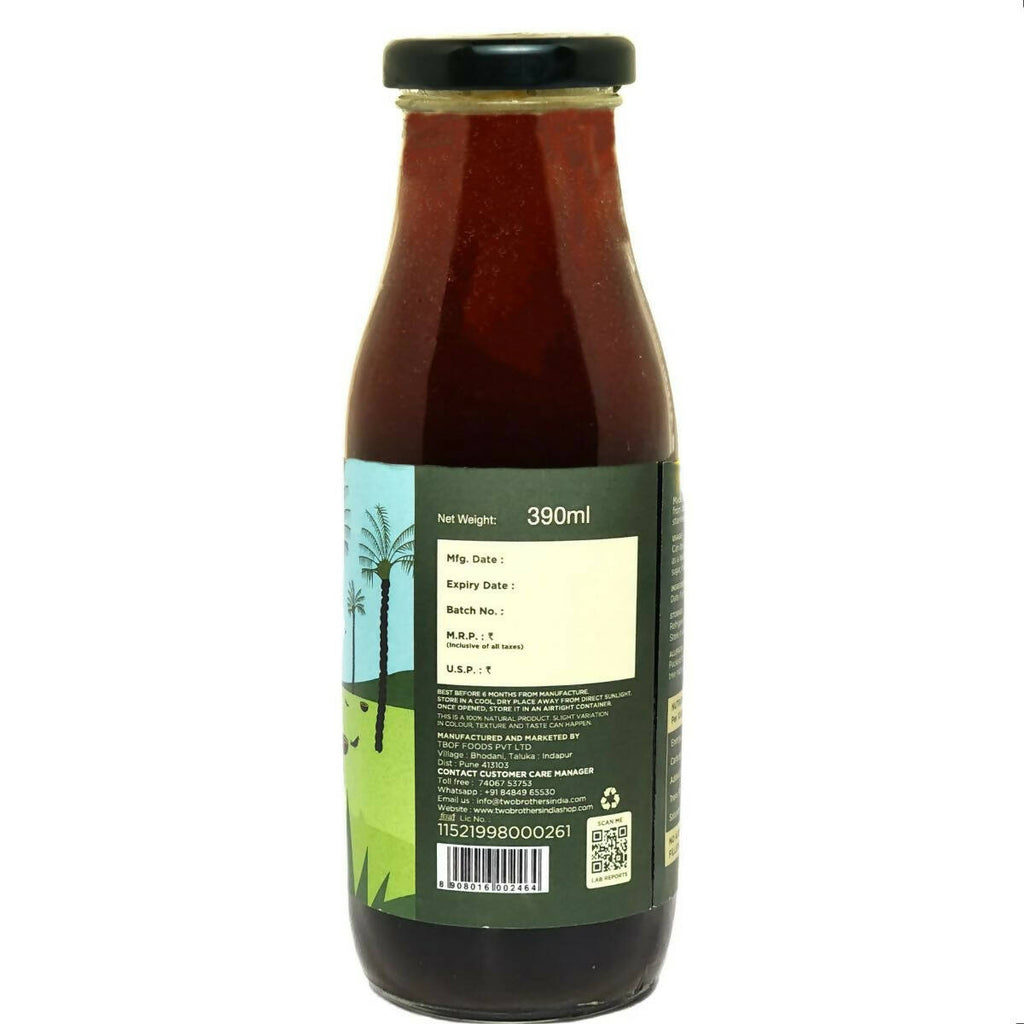 Two Brothers Organic Farms Date Palm Jaggery Liquid, Pure Date Palm Sap