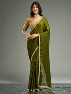 kasee Embellished EmbroideredSaree - Distacart